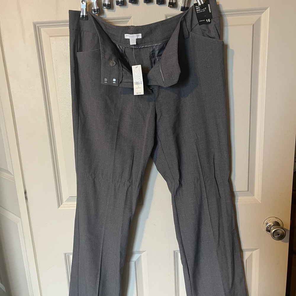 New York & Company Charcoal Trousers